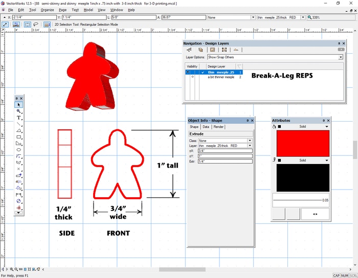 CAD Design for 3D Printed Pieces